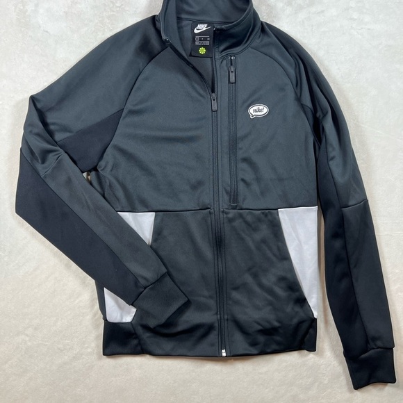 Nike Heritage N98 Men’s Small Full Zip Black Performance Coat Jacket Trainer - Picture 7 of 13